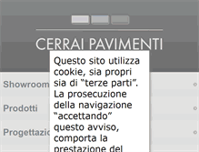 Tablet Screenshot of cerraipavimenti.com